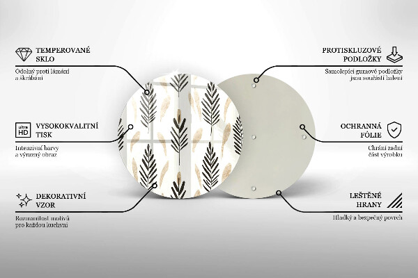 Protection plaque induction Plantes bohèmes