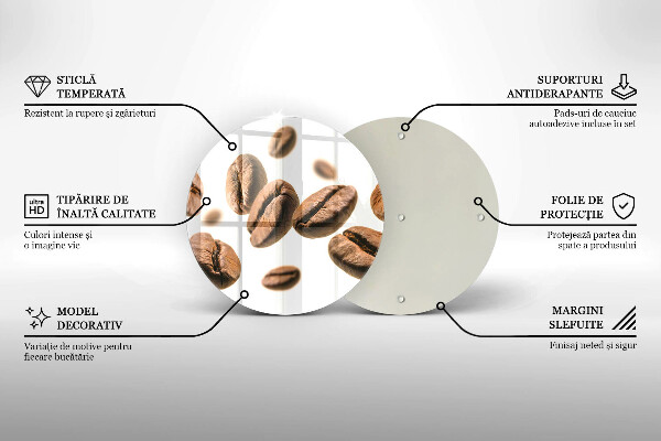 Protection plaque induction Grains de café