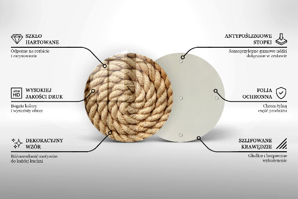 Protection plaque induction Corde épaisse