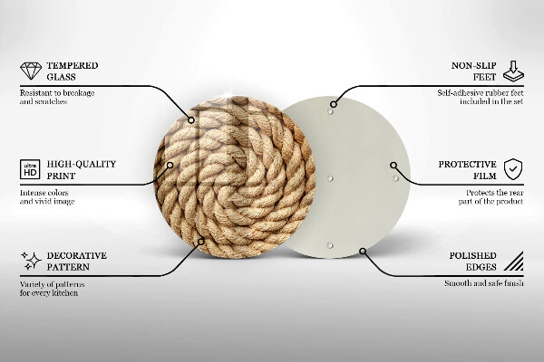 Protection plaque induction Corde épaisse