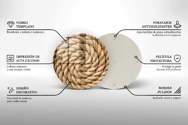 Protection plaque induction Corde épaisse