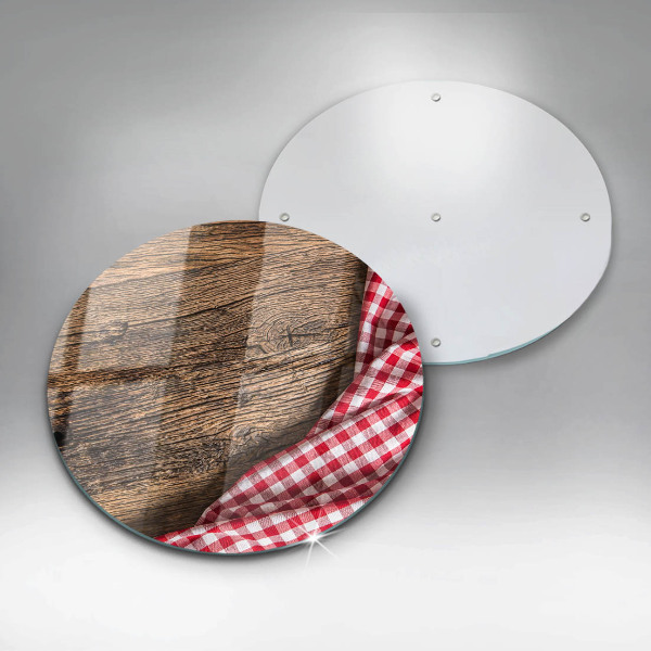 Protection plaque induction Table en bois