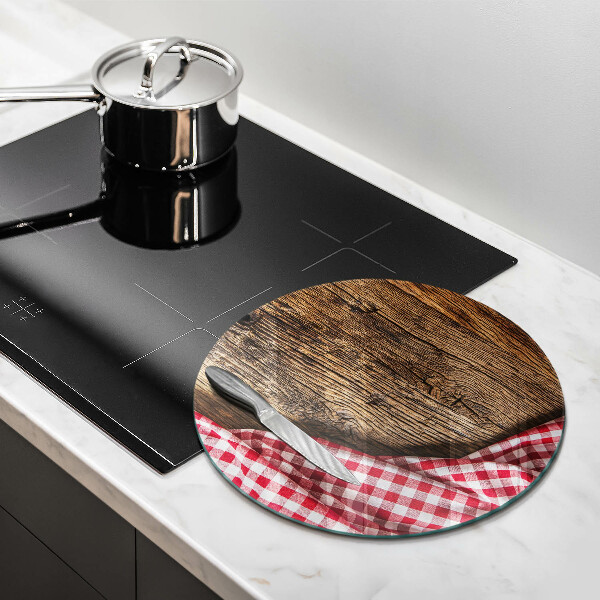 Protection plaque induction Table en bois