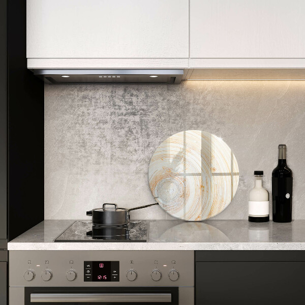 Protection plaque induction Texture du bois