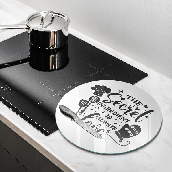 Protection plaque induction Inscription phrase