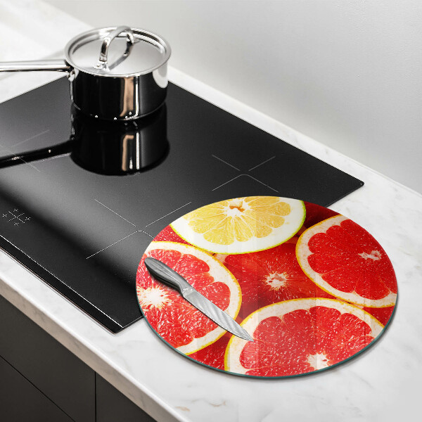 Protection plaque induction Tranches de pamplemousse