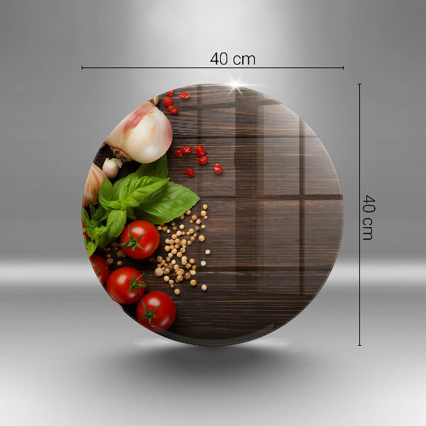 Protection plaque induction Des légumes sur la table