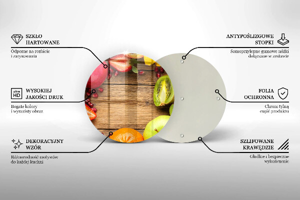Protection plaque induction Fruit frais