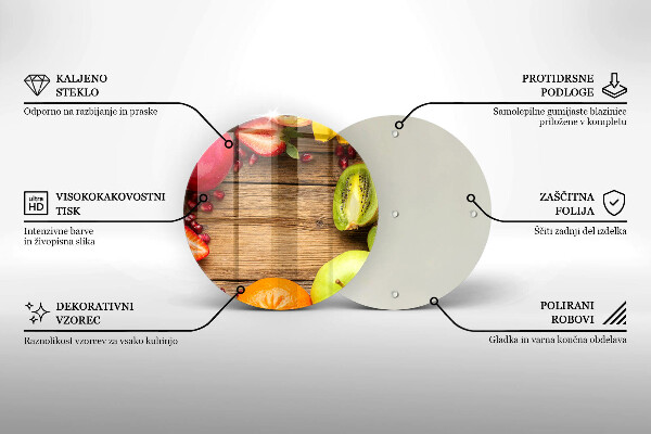 Protection plaque induction Fruit frais
