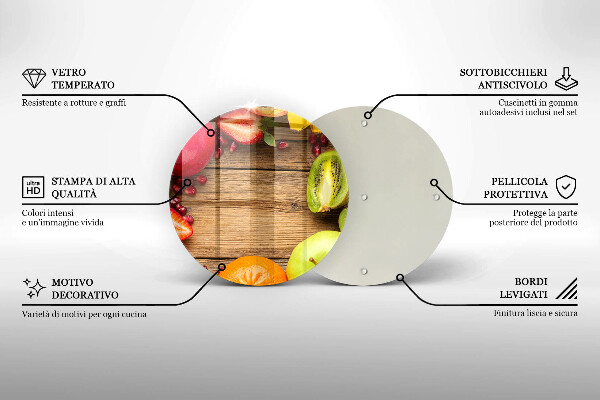 Protection plaque induction Fruit frais