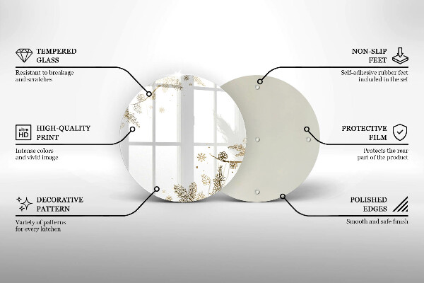 Protection plaque induction Décorations d'hiver