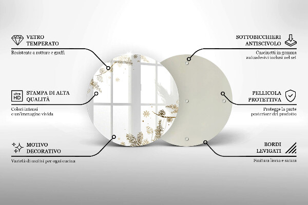 Protection plaque induction Décorations d'hiver