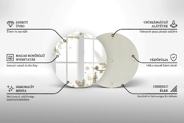 Protection plaque induction Décorations d'hiver