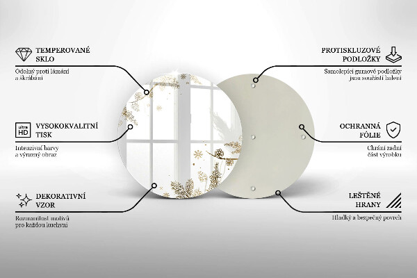 Protection plaque induction Décorations d'hiver