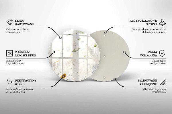 Protection plaque induction Feuilles tombantes