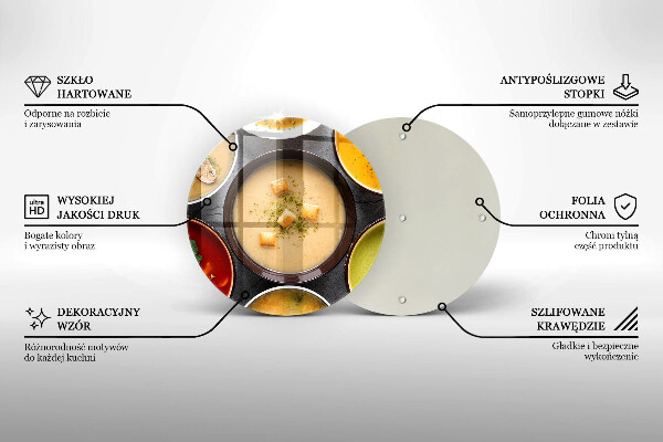 Protection plaque induction Des soupes colorées