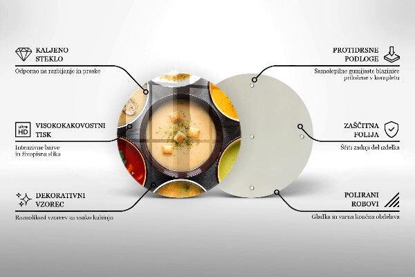 Protection plaque induction Des soupes colorées