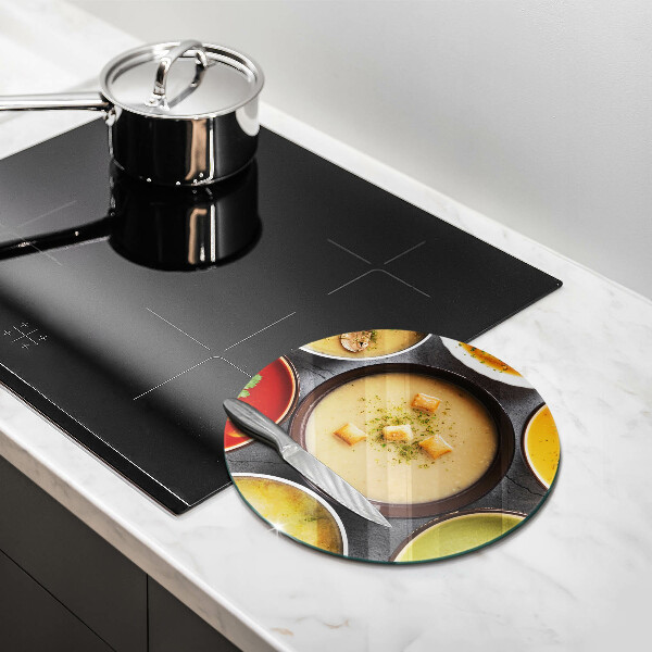 Protection plaque induction Des soupes colorées