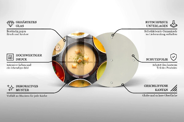 Protection plaque induction Des soupes colorées