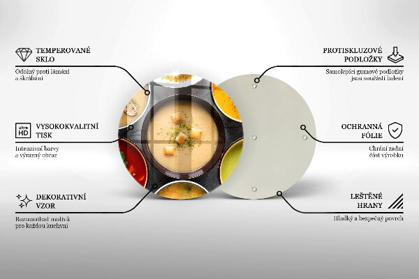 Protection plaque induction Des soupes colorées