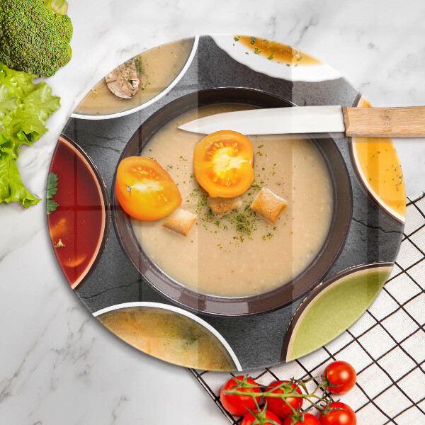 Protection plaque induction Des soupes colorées