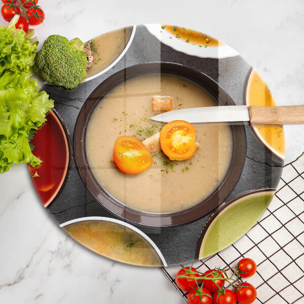 Protection plaque induction Des soupes colorées