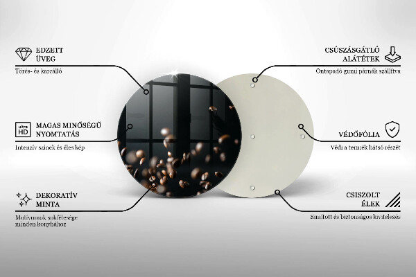 Protection plaque induction Chute des grains de café