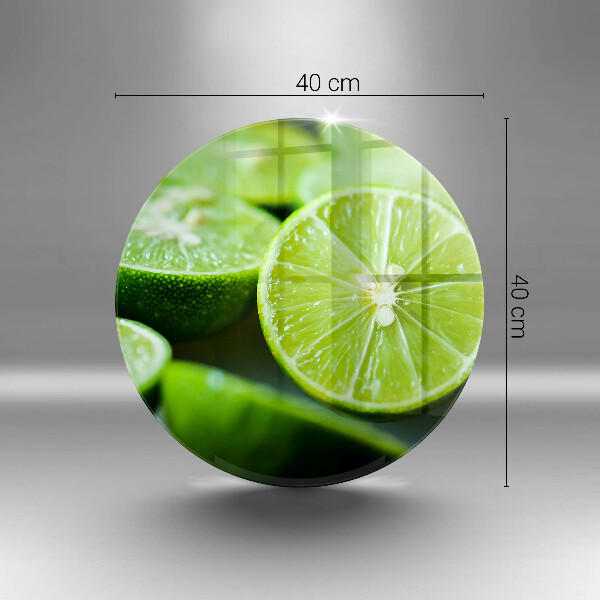 Protection plaque induction Agrumes citron vert