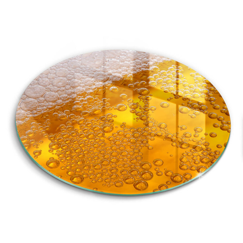 Protection plaque induction Boire de la mousse de bière