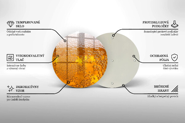 Protection plaque induction Boire de la mousse de bière