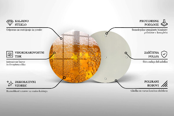 Protection plaque induction Boire de la mousse de bière