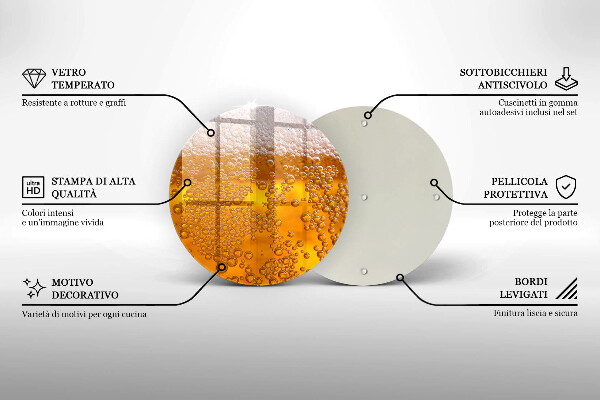 Protection plaque induction Boire de la mousse de bière