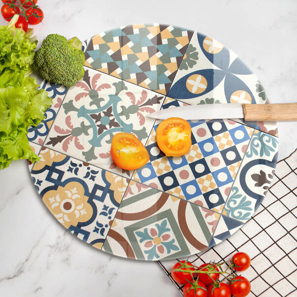 Protection plaque induction Carreaux décoratifs