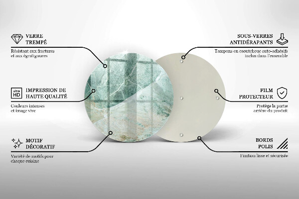 Protection plaque induction Structure en pierre