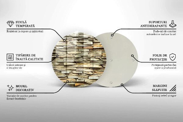 Protection plaque induction Pierres décoratives