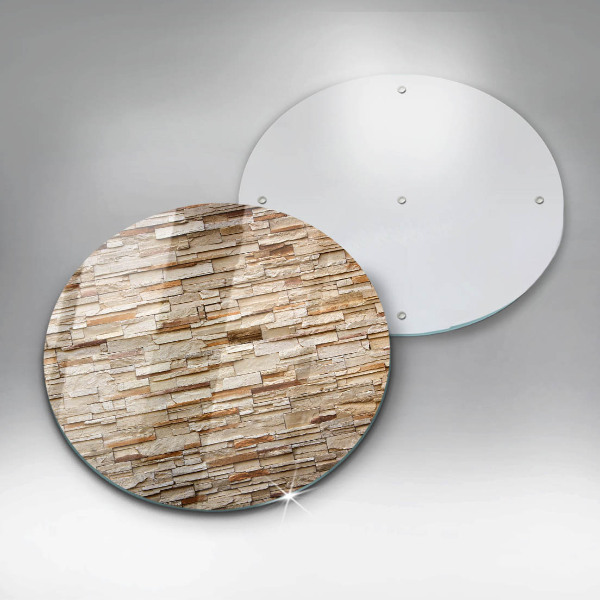 Protection plaque induction Texture des pierres décoratives