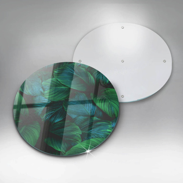 Protection plaque induction Feuilles de la jungle