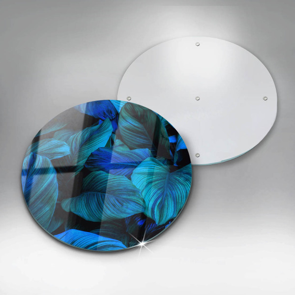 Protection plaque induction Feuilles de végétation de la jungle