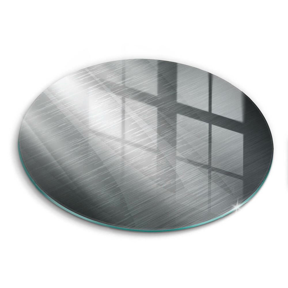 Protection plaque induction Texture métallique