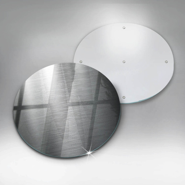 Protection plaque induction Texture métallique