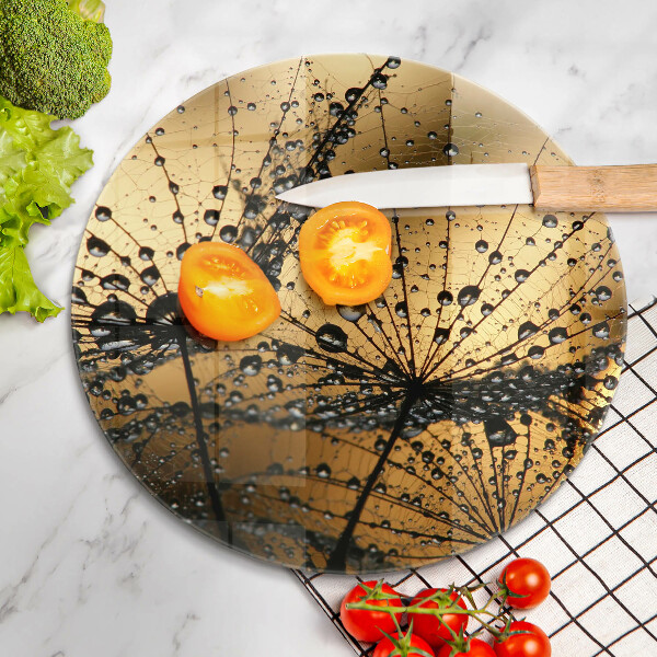 Protection plaque induction Rosée et pissenlits