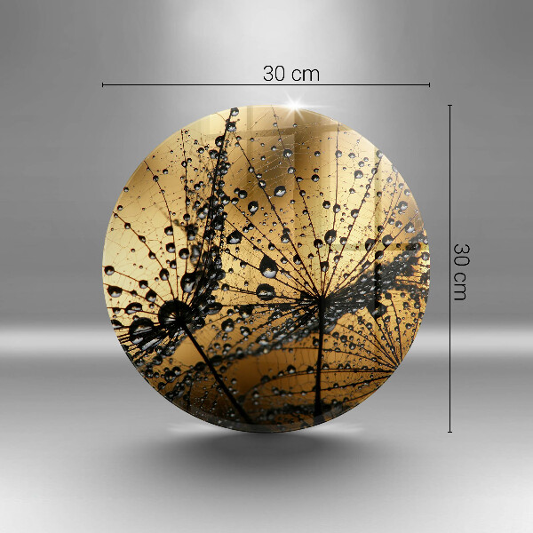 Protection plaque induction Rosée et pissenlits