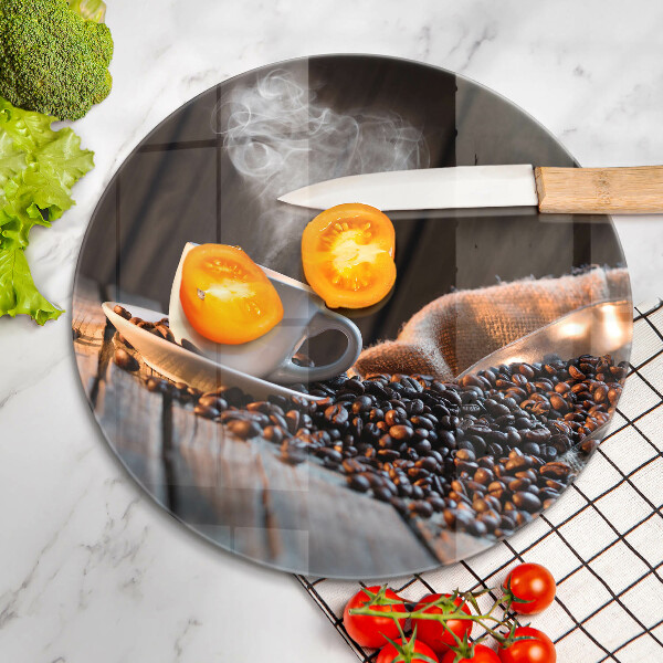 Protection plaque induction Tasse à café et coeur