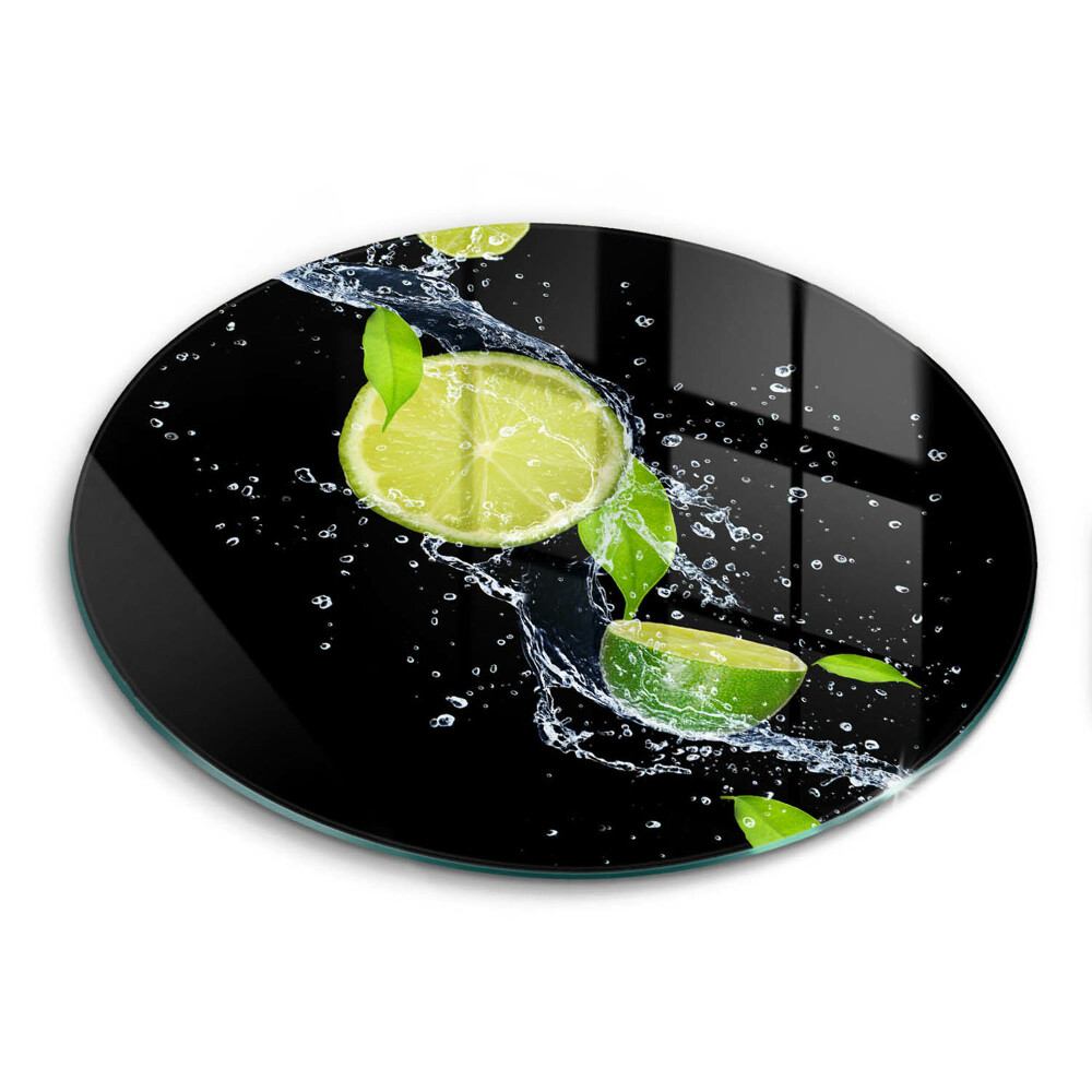 Protection plaque induction Limes juteuses dans l'eau