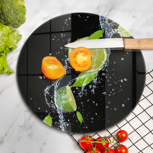 Protection plaque induction Limes juteuses dans l'eau