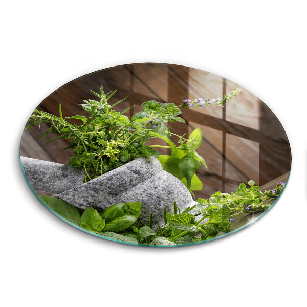 Protection plaque induction Plantes herbes et bois