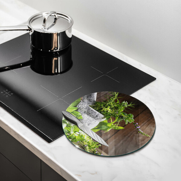 Protection plaque induction Plantes herbes et bois