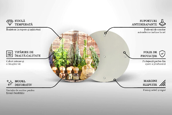 Protection plaque induction Herbes épices et bois