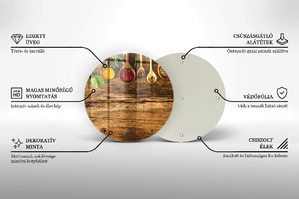 Protection plaque induction Cuillères en bois d'épices