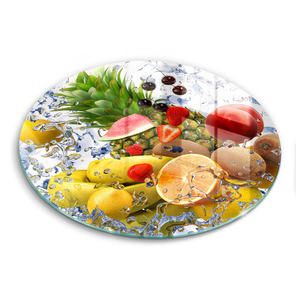 Protection plaque induction Fruits juteux et eau